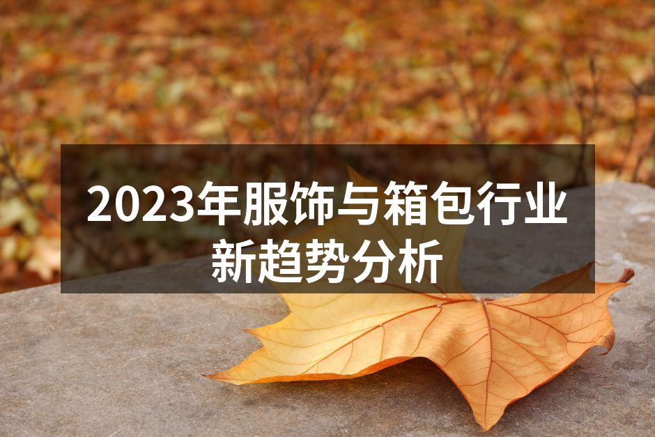 可持续时尚的代表产品